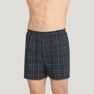 Biancheria intima da <span class=keywords><strong>uomo</strong></span> Casual all'ingrosso modello Plaid <span class=keywords><strong>taglie</strong></span> <span class=keywords><strong>forti</strong></span> Boxer da <span class=keywords><strong>uomo</strong></span> in puro cotone allentato biancheria intima da <span class=keywords><strong>uomo</strong></span> - Product Image 5