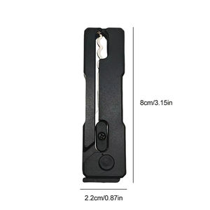 Outil multifonction à déverrouillage rapide, outil de crochetage en acier inoxydable, outil de déverrouillage de serrures efficace, kit d'outils d'extérieur - Product Image 5