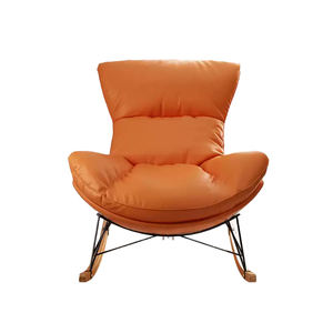 Fauteuil inclinable moderne de qualité supérieure, confortable et relaxant, pour salon, salle à manger, chambre à coucher, fauteuil à bascule - Product Image 4
