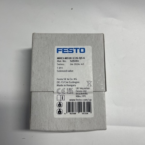 โซลินอยด์วาล์วใหม่และของแท้ 100% รุ่น MHE3-MS1H-3/2G-QS-6 525151 - Product Image 1