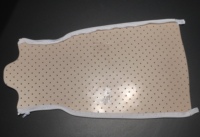 Attache de cheville en mousse EVA/PCL/PU de qualité médicale, résistante au feu, épaisseur 3 mm, avec fermeture éclair extractible et facilement amovible, 60x90 cm, couleur personnalisée