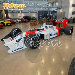 Estatua <span class=keywords><strong>de</strong></span> Metal <span class=keywords><strong>de</strong></span> Coche <span class=keywords><strong>de</strong></span> Carreras F1 a Escala Real, Decoración Moderna para Pared del Hogar, Diseño Artístico, Escultura para Exhibición <span class=keywords><strong>en</strong></span> Interiores - Product Image 3