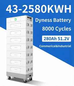 Dyness Battery Stack280 51.2v Yüksek Voltajlı İstiflenebilir Lifepo4 Pil 40kwh 43kwh 100kwh Endüstriyel Enerji Depolama Sistemi için - Product Image 1