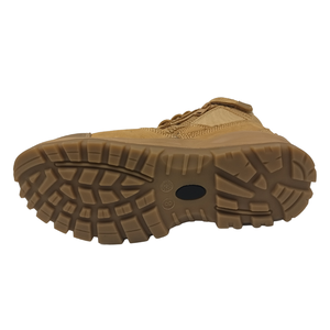 JDS-botas de trabajo de seguridad para hombre, calzado con punta de acero, con cremallera, color marrón, a la moda, Australia, garaje, Osha - Product Image 6