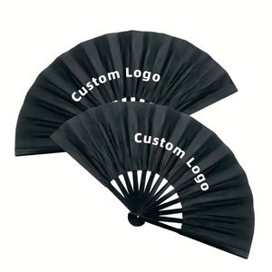 Sttagift Éventail Pliant Transparent Grand Format en PVC Holographique Réfléchissant – Éventail de Kung Fu - Product Image 1