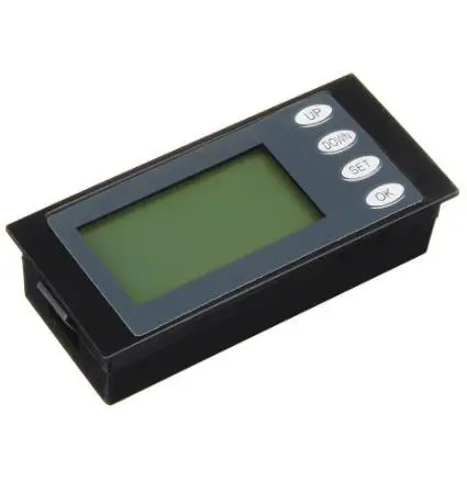 Voltímetro Digital LCD, medidor de energía de voltaje de corriente, KWH, PZEM-002, 20A, CA, 80-260V