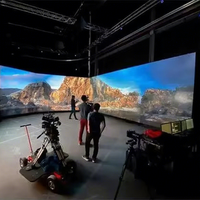Layar LED Indoor Ultra Tipis 4K 8K Cob Micro P0.9 P1 P1.2 P1.25 1.25Mm P1.5 P1.56 1.5 Mm Pitch Panel Video Wall