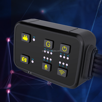 Enregistreur vidéo de moto étanche avec caméra avant 1080p arrière 1080p Support GPS Wifi sans écran