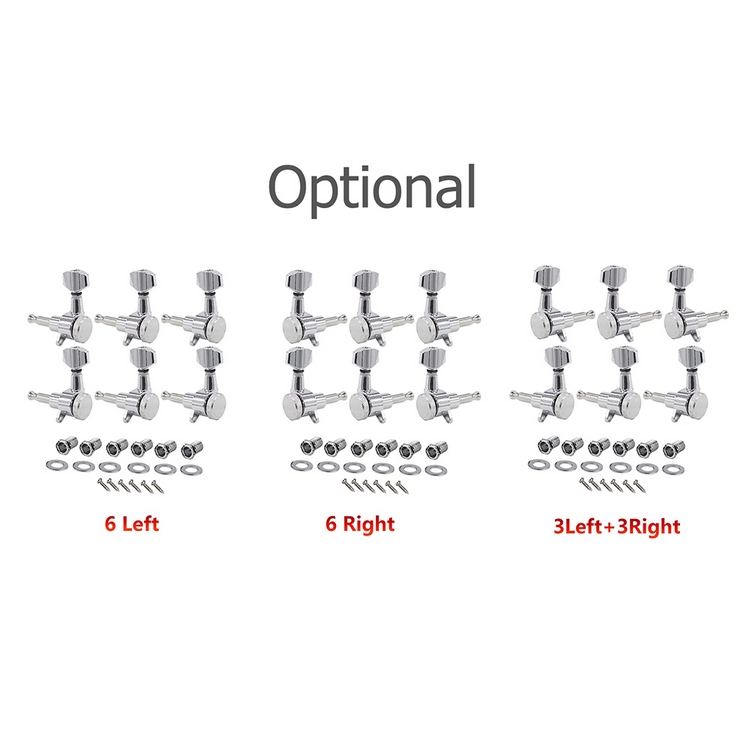 Set Di Pioli Di Accordatura Della Chitarra Cheotime, In Lega Di Zinco - Foto 10