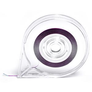 Boîte distributrice professionnelle en acrylique transparente pour bandes de nail art en fil d'or et d'argent, pour la décoration des ongles et les salons de manucure - Product Image 1