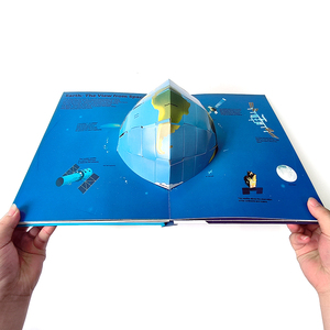<span class=keywords><strong>Libro</strong></span> estereoscópico de astronautas de la Tierra para niños, libros emergentes 3D con tapa tridimensional para niños, <span class=keywords><strong>libro</strong></span> emergente en inglés educativo - Product Image 5