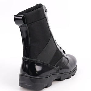 Botas Largas de Cuero Brillante DFH16, Zapatos de Entrenamiento para Hombre - Product Image 4