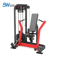 Machine à presser les pectoraux assise à charge libre Bw, équipement de fitness commercial pour l'entraînement de force