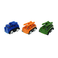 Jouets de véhicules militaires miniatures sans BPA en gros, lanceurs de missiles de poche et chars à rétrofriction pour enfants unisexe