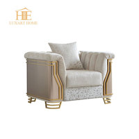 Canapé d'angle moderne en velours convertible en lit, ensemble de meubles de salon de luxe pour la maison