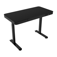 Table de jeu pliable de qualité industrielle avec pieds en acier, mécanisme d'inclinaison réglable et canaux de câblage intégrés pour l'e-sport