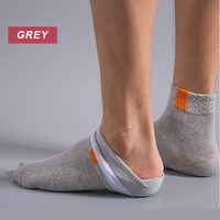 Chaussettes en coton respirantes et absorbant la transpiration Semelles intérieures lavables pour augmenter la hauteur