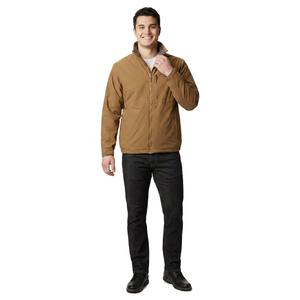 Veste softshell pour homme de haute qualité, personnalisable, respirante, imperméable, col montant, design classique pour les sports d'hiver - Product Image 1