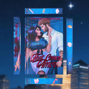 Custom Hardcover <b>Book</b> Printing Special Edition with Sprayed Edges High Quality Color Printed Romance Novel Case Bound Service - Product Image 2
