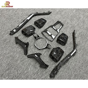 Intérieurs de voiture en fibre de carbone forgée à sec, très demandés, pour Huracan LP580 LP610 2014-2018, finition brillante, tissage sergé, reproduction fidèle 1:1 - Product Image 5