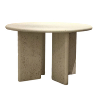 Kostenlose Probe Luxuriöser Chinesischer MDF Runder Hoher Esstisch für 4 Personen, Moderner Stil für Zimmer und Restaurant