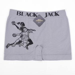 Calzoncillos <span class=keywords><strong>Boxer</strong></span> para Hombre con Estampado de Jugador Deportivo, Letras <span class=keywords><strong>BLACK</strong></span> <span class=keywords><strong>JACK</strong></span>, Cintura Elástica, Ropa Interior Suave y Elástica para Uso Diario, Colores Variados - Product Image 3