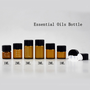 Factory Supply <strong>Mini</strong> Sample <strong>Glass</strong> Vial <strong>Small</strong> <strong>Bottle</strong> for Cosmetic Oil Packaging 1ml 2ml 3ml 5ml - Product Image 4