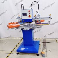 Machine de sérigraphie automatique 2 couleurs pour impression de chaussettes antidérapantes