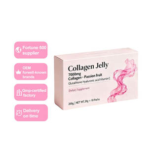 Collagène marin à faible poids moléculaire, vitamine C, gelée de collagène savoureuse, absorption rapide, cadeaux de vacances OEM ODM, santé de la peau, des cheveux et des ongles - Product Image 5