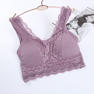 5875 nuovo Reggiseno di Pizzo Sexy Più Il Formato Petto Pad Rimovibile Raccogliere Sport <span class=keywords><strong>della</strong></span> Biancheria Intima di Sonno Femminile - Product Image 3