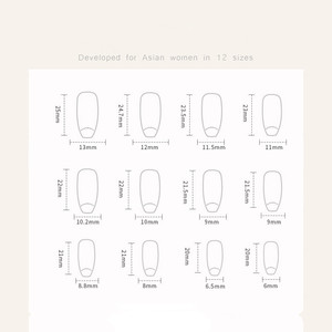 <span class=keywords><strong>Uñas</strong></span> <span class=keywords><strong>postizas</strong></span> acrílicas a presión <span class=keywords><strong>de</strong></span> 24 piezas para <span class=keywords><strong>niñas</strong></span>, productos <span class=keywords><strong>de</strong></span> belleza <span class=keywords><strong>de</strong></span> nuevo estilo, <span class=keywords><strong>uñas</strong></span> artificiales ABS gruesas, 1 caja - Product Image 6