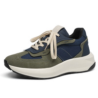 Baskets en cuir suédé de qualité supérieure pour homme, chaussures de marche et de Fitness, nouvelle collection