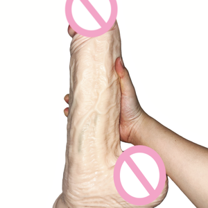 Fabrik preis Realistische Dildos XXL Homosexuell Anal Plug Realistische Prepuce Silikon <span class=keywords><strong>Dildo</strong></span> Wasserdichtes Sexspielzeug für Erwachsene für Frauen - Product Image 4