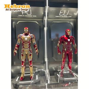 Escultura de FRP Blindada de Iron Man Anti-Hulk para Centro Comercial, Sala de Exposiciones, Marvel Comics, Los Vengadores, Adornos Grandes - Product Image 1