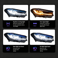 Pour Série 5 G30 2018-2020, ensemble de phares avec feux de jour à LED 6000K 6000 Lumens