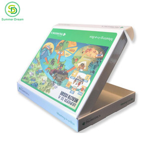 Tùy chỉnh thực hiện mạnh mẽ sóng đen Kraft carton gấp boite AUX lettres dập nổi điện thoại di động bao bì vận chuyển hộp vớ - Product Image 5