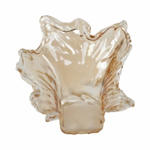 Vaso in vetro con bordo ondulato per decorazioni domestiche, centrotavola moderno - Product Image 6