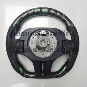 Volante Deportivo de Cuero Perforado con Fibra de Carbono Forjada y LED para BMW G20 G30 G01 Serie 3 Serie 5, Precio al por Mayor - Product Image 2
