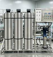 Système d'osmose inverse Tonglida durable pour eau pure, pression PLC 500L/heure, traitement de l'eau en acier inoxydable pour usage industriel