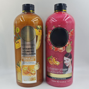 1L Large Capacity Frosted Body Wash Deep Clean Exfoliating Hydrating Moisturizing Body Wash Wholesale For Men And Women - Product Image 2