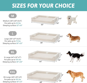Luxury Removable Washable Oil-Proof Stain-Proof Waterproof Dog <b>Sofa</b> Bed Large Memory Foam Orthopedic Pet Bed - Product Image 2