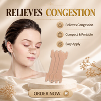 Bandelettes Dilatatoires Nasales JUJUYN pour Soulager la Congestion, Réduire le Ronflement et Améliorer le Sommeil, Sans Médicament, Usage Domestique