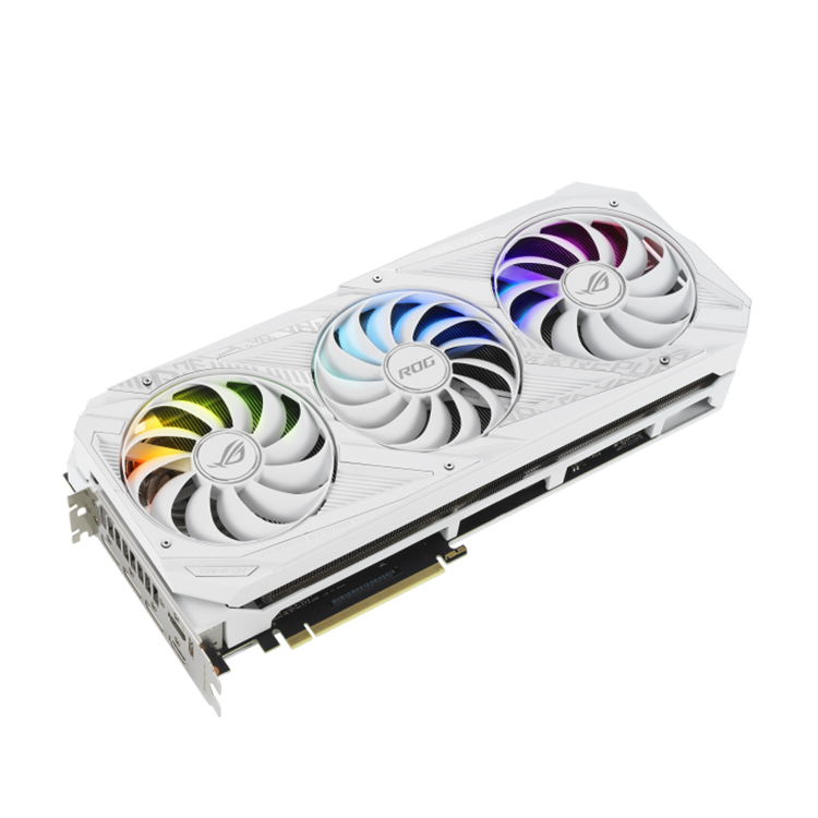 ASUS ROG-STRIX-RTX3080-O10G-WHITE-V2中古グラフィックスカード (10GB