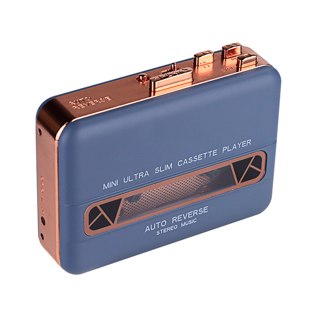MK-1006 Good Quality Mini Walkman Mp3 Usb Player Cassette Recorder Player with Earphone Jack