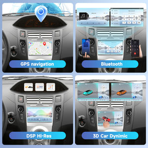 Podofo Qualcomm 8 Core autoradio 4 + 64G 7 ''autoradio per Toyota <span class=keywords><strong>Yaris</strong></span>/Vitz/Platz 2005-2011Wireless Carplay Android Auto OEM ODM - Product Image 3