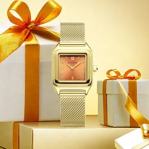 Reloj de Cuarzo Cuadrado Pequeño para Mujer, Resistente al Agua, Orologio Da Donna, Logotipo Personalizado, Elegante y Moderno, Reloj de Pulsera para Mujer - Product Image 5