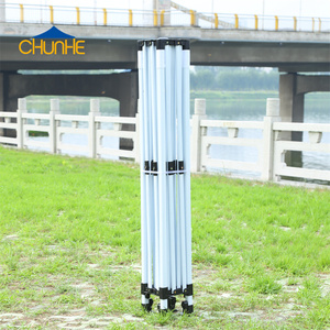 Bật lên Lều Tán 10x10 với mái hiên và hông Lều triển lãm bán kín Chiều cao bền có thể điều chỉnh gian hàng di chuyển - Product Image 3