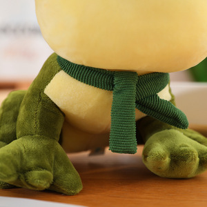 Peluche de Rana Caballero Personalizado OEM ODM, con Logotipo, Tamaño y Color Personalizables, Rana Verde de Peluche <span class=keywords><strong>para</strong></span> Venta al Por Mayor, Souvenir Promocional - Product Image 3
