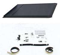 Cubierta Retráctil Eléctrica Impermeable de Alta Calidad para Caja de Camioneta Silverado 1500 Ram, Tapa Enrollable de Aluminio sin Perforación