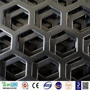 Thép Kim Loại Lưới Protector <span class=keywords><strong>Stamping</strong></span> Hình Lục Giác Lỗ Loa Net Bìa Kim Loại Đục Lỗ Lưới Cho Loa Grill Cover - Product Image 2